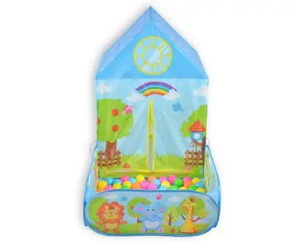 Moni Toys Zoo 2in1 Tent + 50 Ocean Balls 995-5001E - საბავშვო სათამაშო კარავი, 3 image