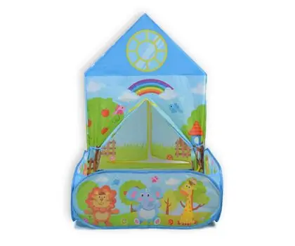 Moni Toys Zoo 2in1 Tent + 50 Ocean Balls 995-5001E - საბავშვო სათამაშო კარავი, 2 image