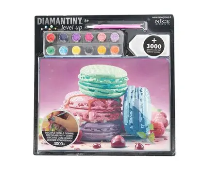 Yummy Macaron Diamantiny Level Up - თვლებით ხატვა, 2 image