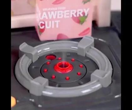 Kitchen Set With Sound Water Circulation - ფუნქციური სათამაშო სამზარეულო აქსესუარებით, 4 image