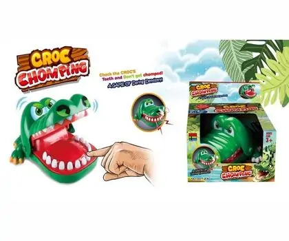 Crocodile Bite Game - ინტერაქტიული თამაში