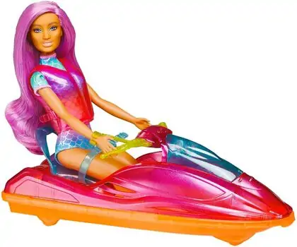 Barbie Dreamtopia HBW90 Doll with Jet Ski, Pets and Water Accessories - ბარბის სათამაშო თოჯინა, 5 image