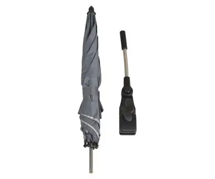 Cangaroo  Universal stroller parasol Dark grey - საბავშვო ეტლის ქოლგა, 2 image