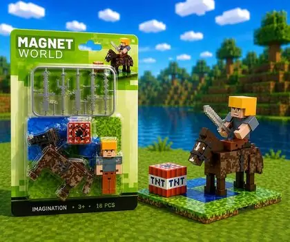 Small Magnetic Blocks - მაგნიტური კუბიკები
