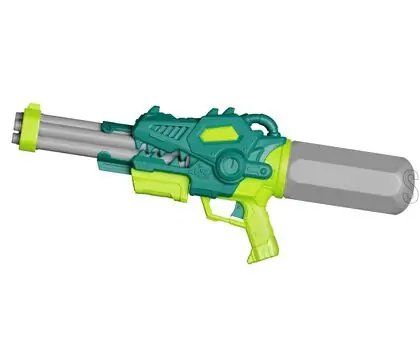 Dragon Water Gun 72 cm Green - სათამაშო წყლის თოფი