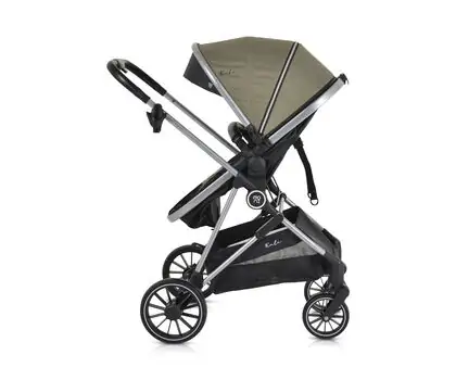 Moni 3 In 1 Set Kali Olive Green საბავშვო ტრანსფორმერი ეტლის კომპლექტი + 130 ლარიანი საჩუქარი, 7 image