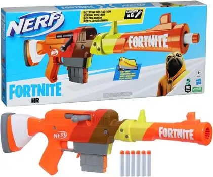 Nerf F4107 HR Dart Blaster Fortnite - სათამაშო თოფი