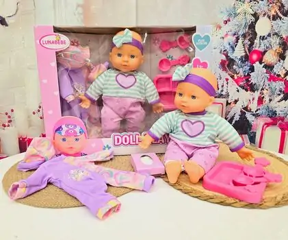 Doll Set სათამაშო თოჯინა