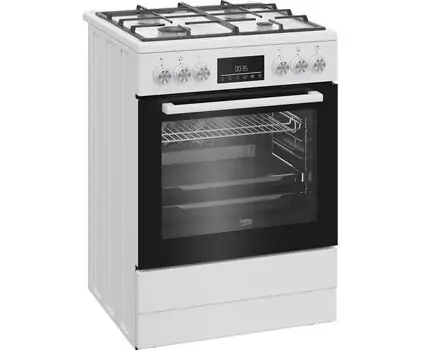 გაზქურა BEKO FBM 62330 GWDTN, 2 image