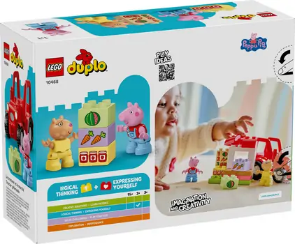 Lego Duplo 10468 Tractor and Market, 10 image