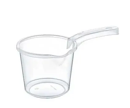 Bebekevi Bath Cup 724 Transparent წყლის ტოლჩა