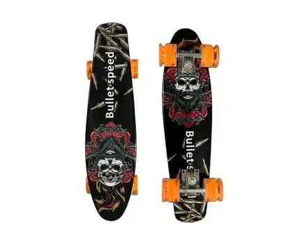 Penny Board Bullet Speed With LED Wheels პენიბორდი