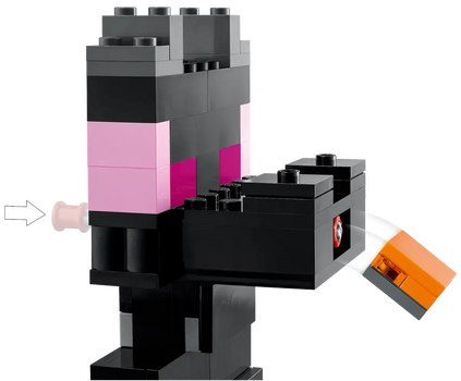Lego Minecraft 21242 The End Arena, 6 image