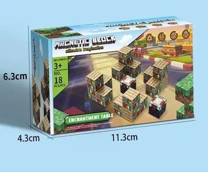 Minecraft Magnetic Blocks - მაგნიტური კუბიკები, 2 image