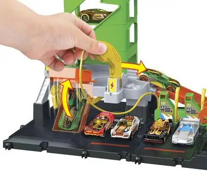 Hot Wheels HTN79 City Track Set - ჰოთ ვილსის სათამაშო ტრასა, 5 image