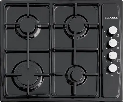 ქურის ზედაპირი LUXELL LX-410 BLACK