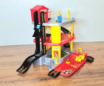 Dede 03345 3 LEVEL FIRE STATION GARAGE SET სათამაშო ტრასა, 3 image