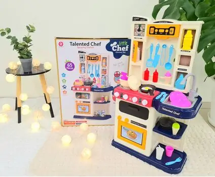 Spraying Magic Kitchen set 922-116 ფუნქციური საბავშვო სამზარეულო