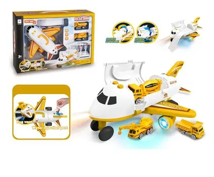 Airplane Set Yellow - სათამაშო თვითმფრინავის ნაკრები
