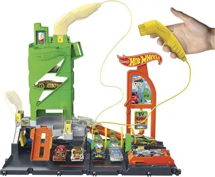 Hot Wheels HTN79 City Track Set - ჰოთ ვილსის სათამაშო ტრასა, 4 image
