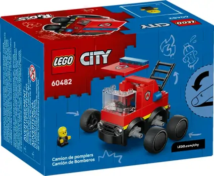 Lego City 60482 Rides – Fire Truck, 10 image