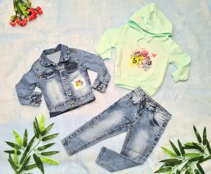 Cool Girl Mint 2252 საბავშვო ტანსაცმლის ნაკრები