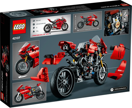 Lego Technic 42107 Ducati Panigale V4 R, 15 image