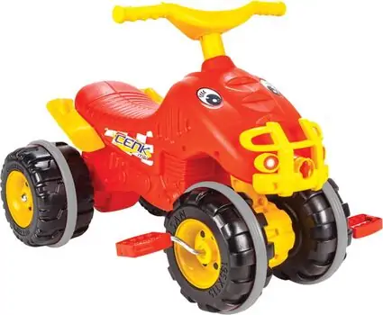 Pilsan Cenk Pedal Operated ATV Red 07 810 საბავშვო კვადროციკლი