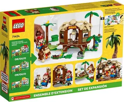 Lego Super Mario 71424 Donkey Kong's Tree House Expansion Set, 5 image