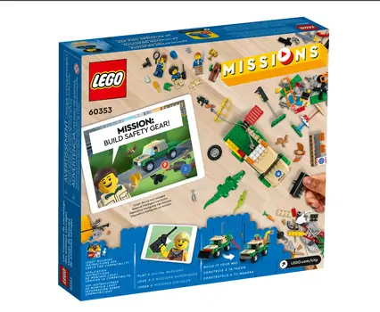 LEGO City 60353 Missions Wild Animal Rescue Missions, 8 image