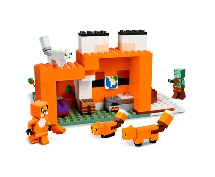 Lego Minecraft 21178 The Fox Lodge, 4 image