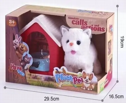 Plush Kitten With Simulate Calls And Actions - სათამაშო კატა სიმულაციური ფუნქციებით