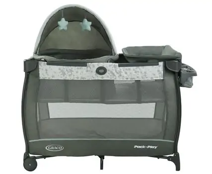 Graco TRAVEL DOME OSKAR ორ დონიანი საწოლ-მანეჟი, 4 image
