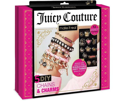 Make It Real 4431MR Juicy Couture Mini Chains and Charms  აქსესუარების გასაკეთებელი ნაკრები