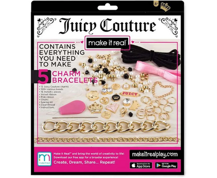 Make It Real 4431MR Juicy Couture Mini Chains and Charms  აქსესუარების გასაკეთებელი ნაკრები, 3 image