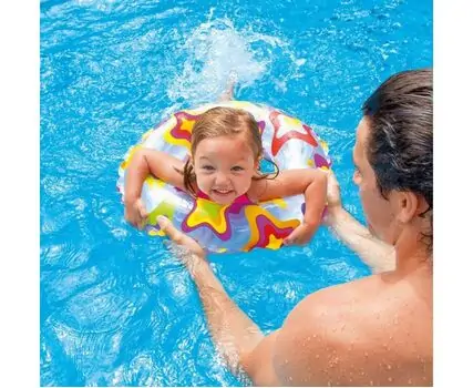 Intex 59230 Colorful Swimming Tube  გასაბერი რგოლი, 2 image