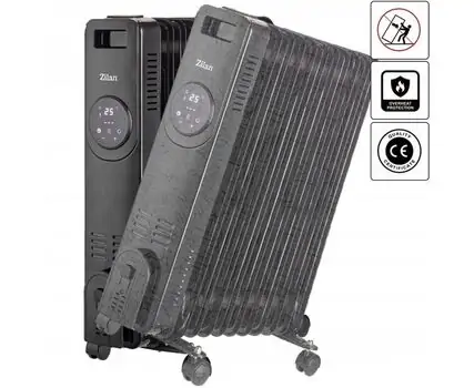 ზეთის გამათბობელი Zilan ZLN8436 11 Fins, 6 image