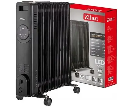 ზეთის გამათბობელი Zilan ZLN8436 11 Fins, 3 image