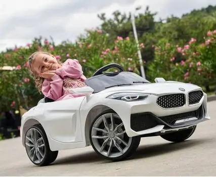BMW Z4 Electric Car White- ელექტრო მანქანა, 6 image