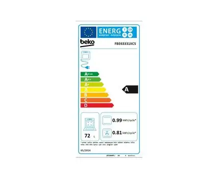 გაზქურა BEKO FBE63331XCS, 4 image