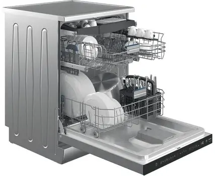 ჭურჭლის სარეცხი მანქანა BEKO BDEN48522X, 2 image