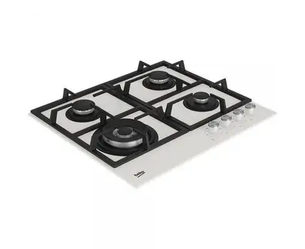 ჩასამონტაჟებელი გაზის ზედა პანელი BEKO HILW 64225 SW, 5 image