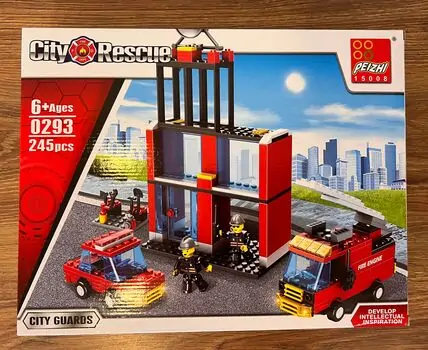 City Rescue Constructor საბავშვო კონსტრუქტორი