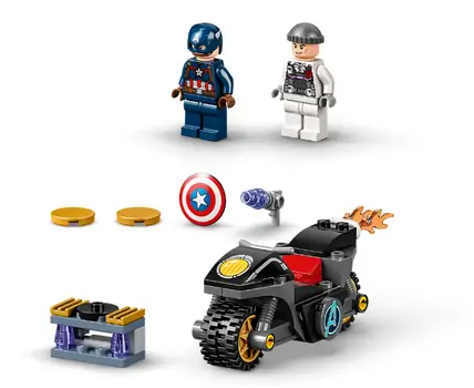 LEGO Super Heroes 76189 Captain America and Hydra Face-Off, 4 image