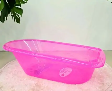 Bebekevi Baby Bathtub 1214 Pink ჩვილის აბაზანა