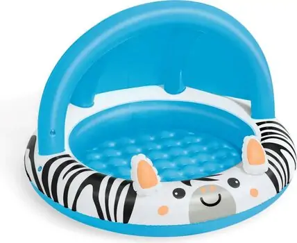 Bestway 52559 Safari Sun Shaded Kiddie Pool - გასაბერი აუზი, 3 image