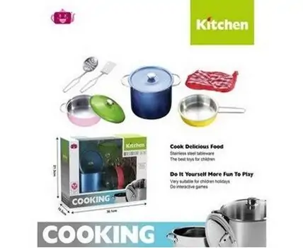 Metal Kitchen Cooking Accessories -  სათამაშო სამზარეულოს აქსესუარები, 2 image