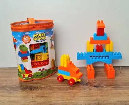Dede 01253 MULTI BLOCKS 62 PCS სათამაშო კონსტრუქტორი, 2 image