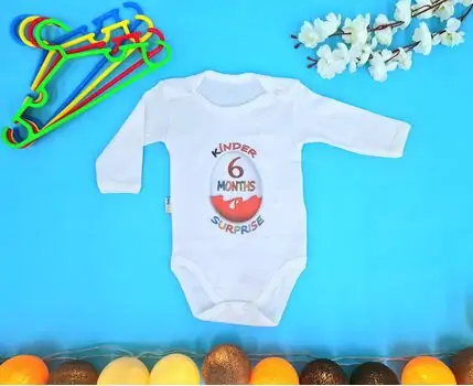 My 6th Month ATES BABY ბავშვის ბოდე 1304 Kinder 6th month