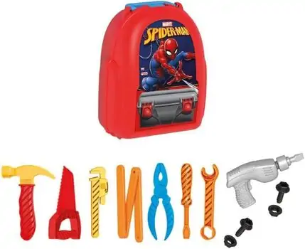 Dede Tool Set Backpack 03845 სათამაშო ინსტრუმენტების ნაკრები, 2 image